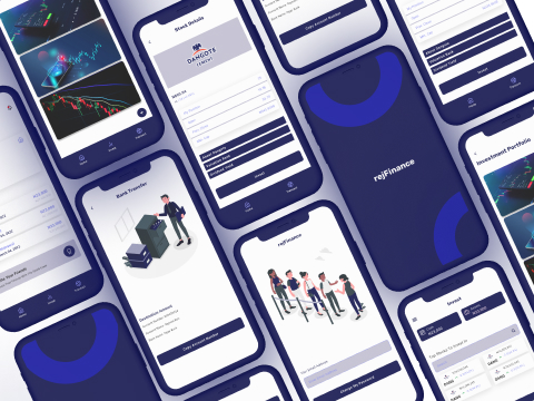 rejFinance - UX Fintech Case Study 