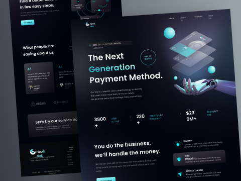 HooBank React Home Page